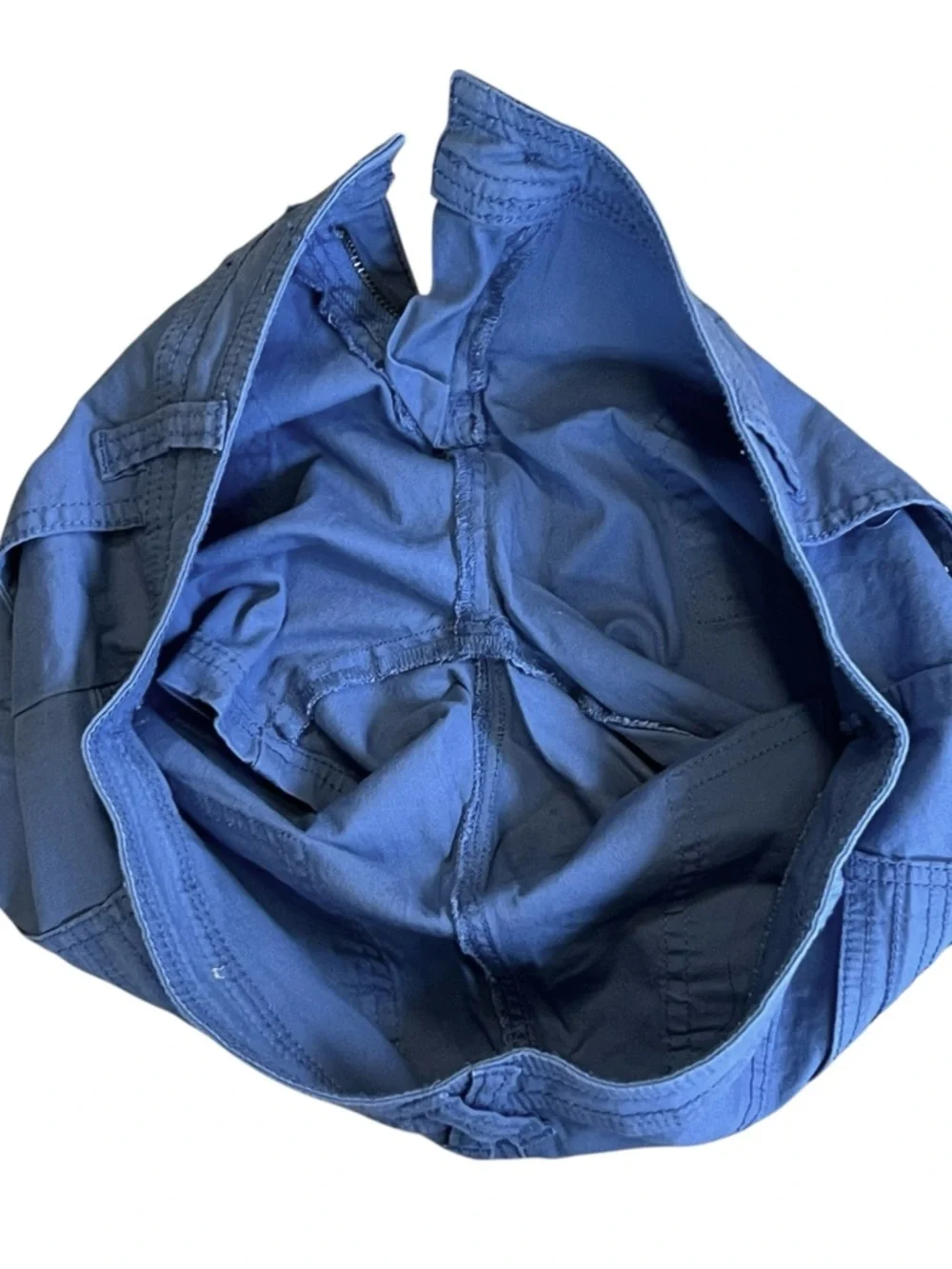 Prana Women’s Sz 6 Blue Halle Stretch Cotton Twill Cargo Shorts - Picture 7 of 12